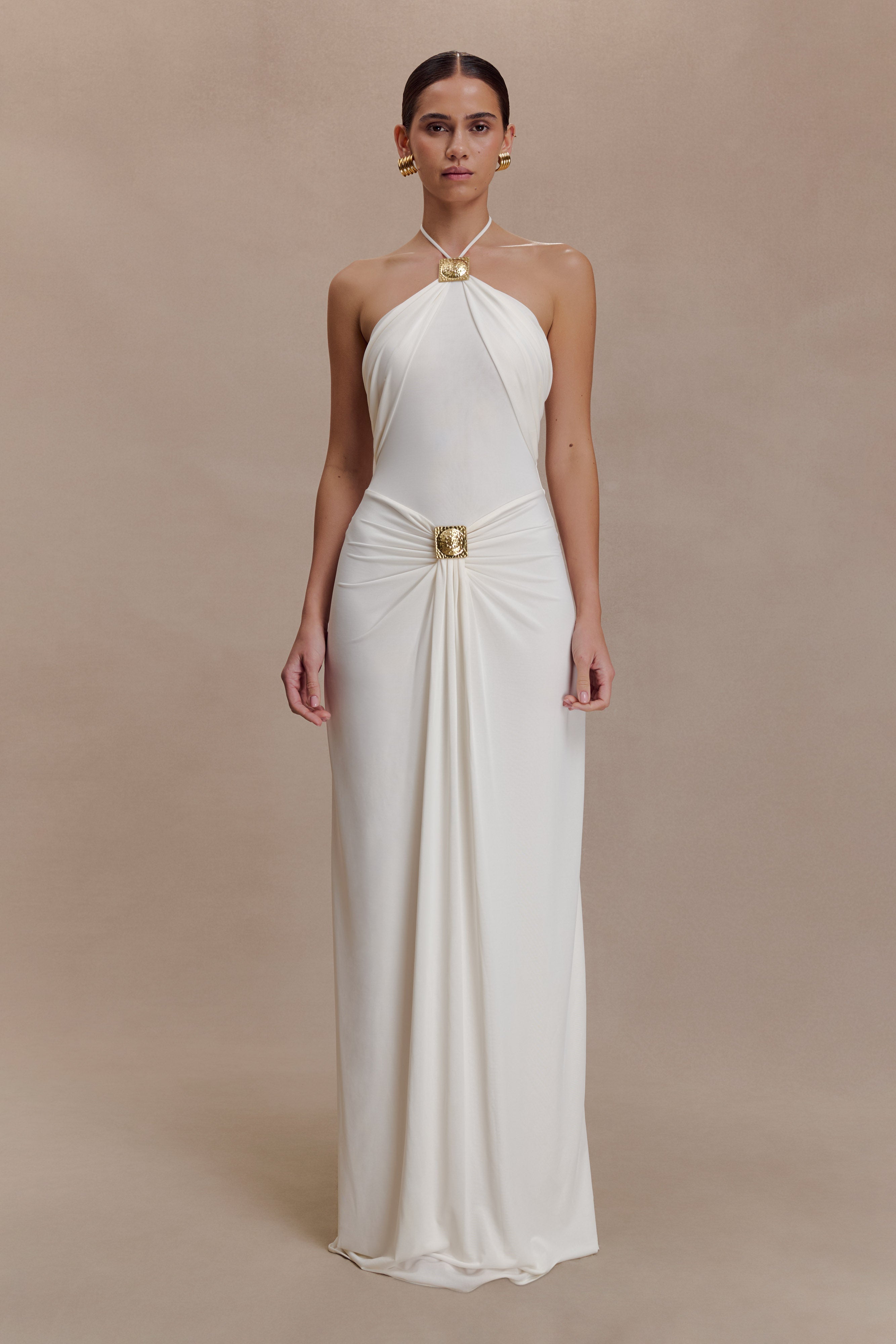 Quincy Halter Maxi Dress