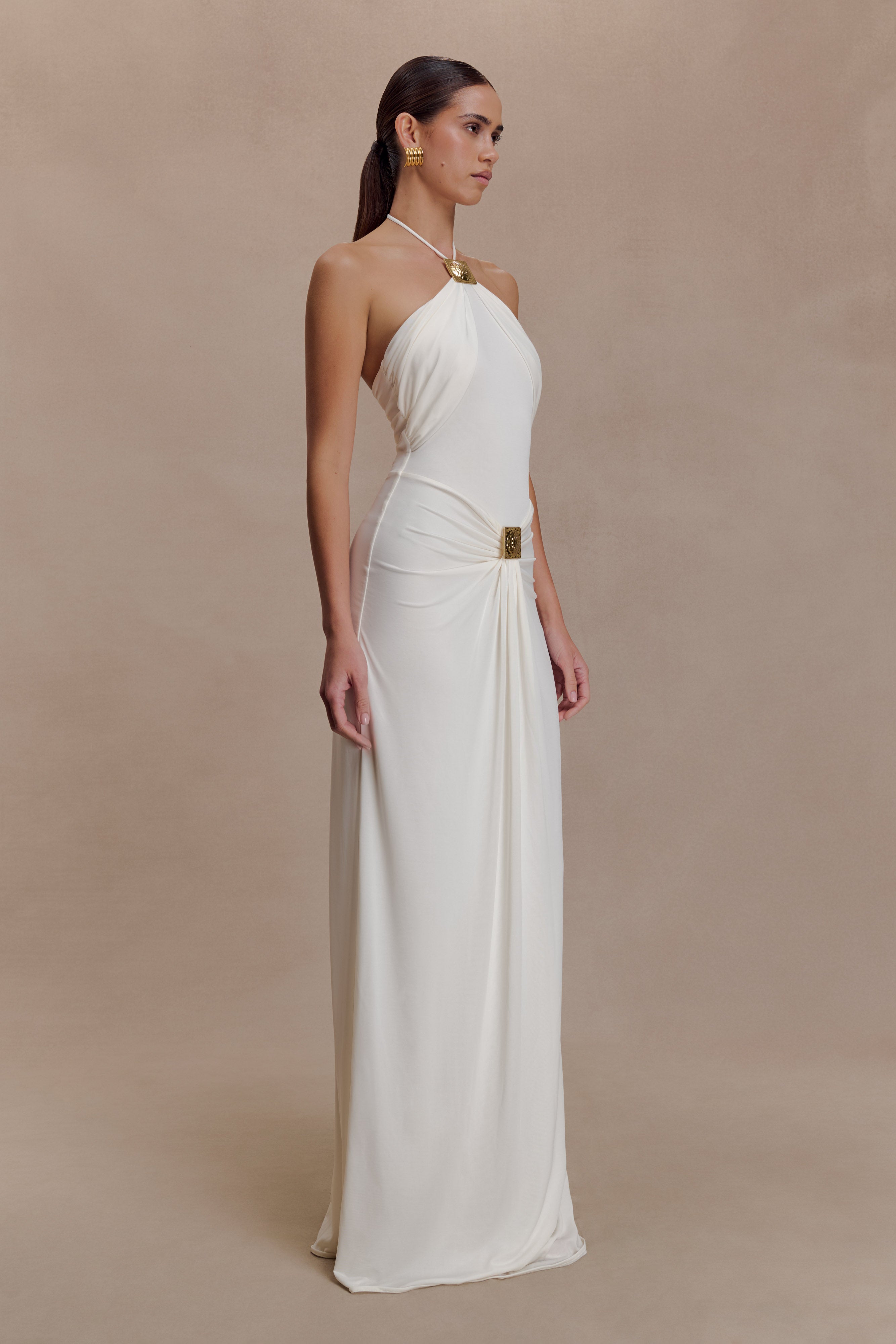 Quincy Halter Maxi Dress