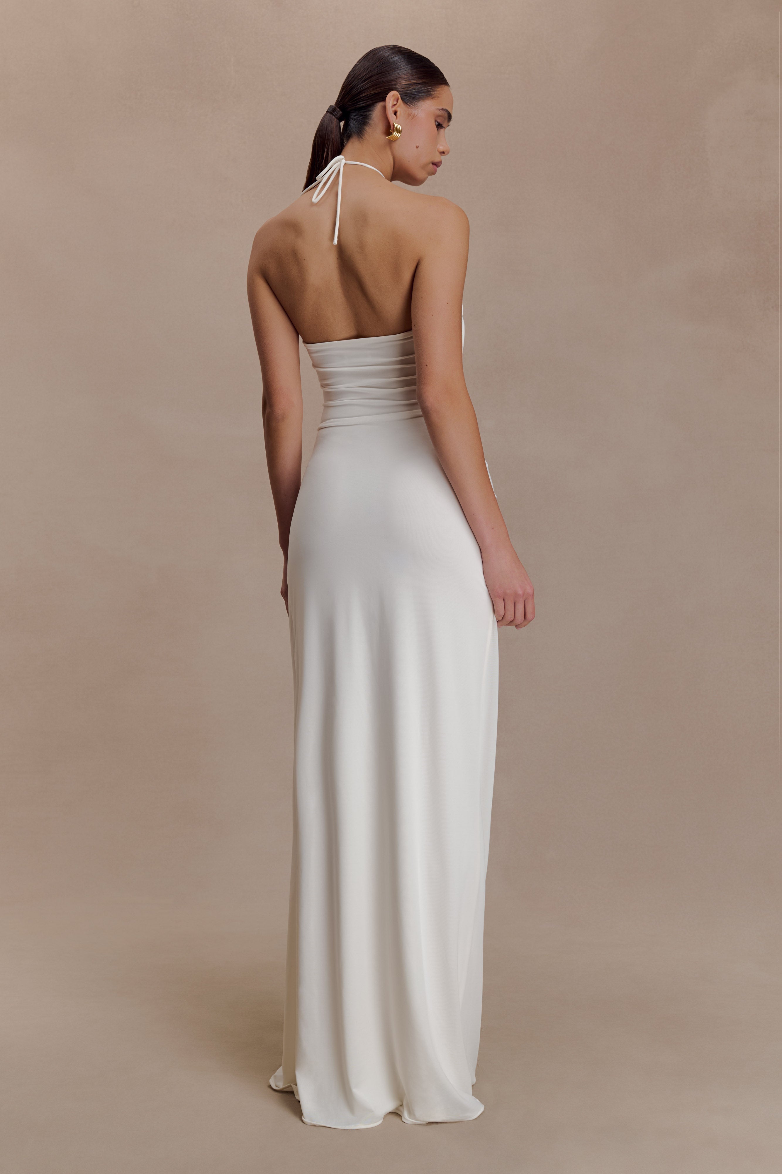Quincy Halter Maxi Dress