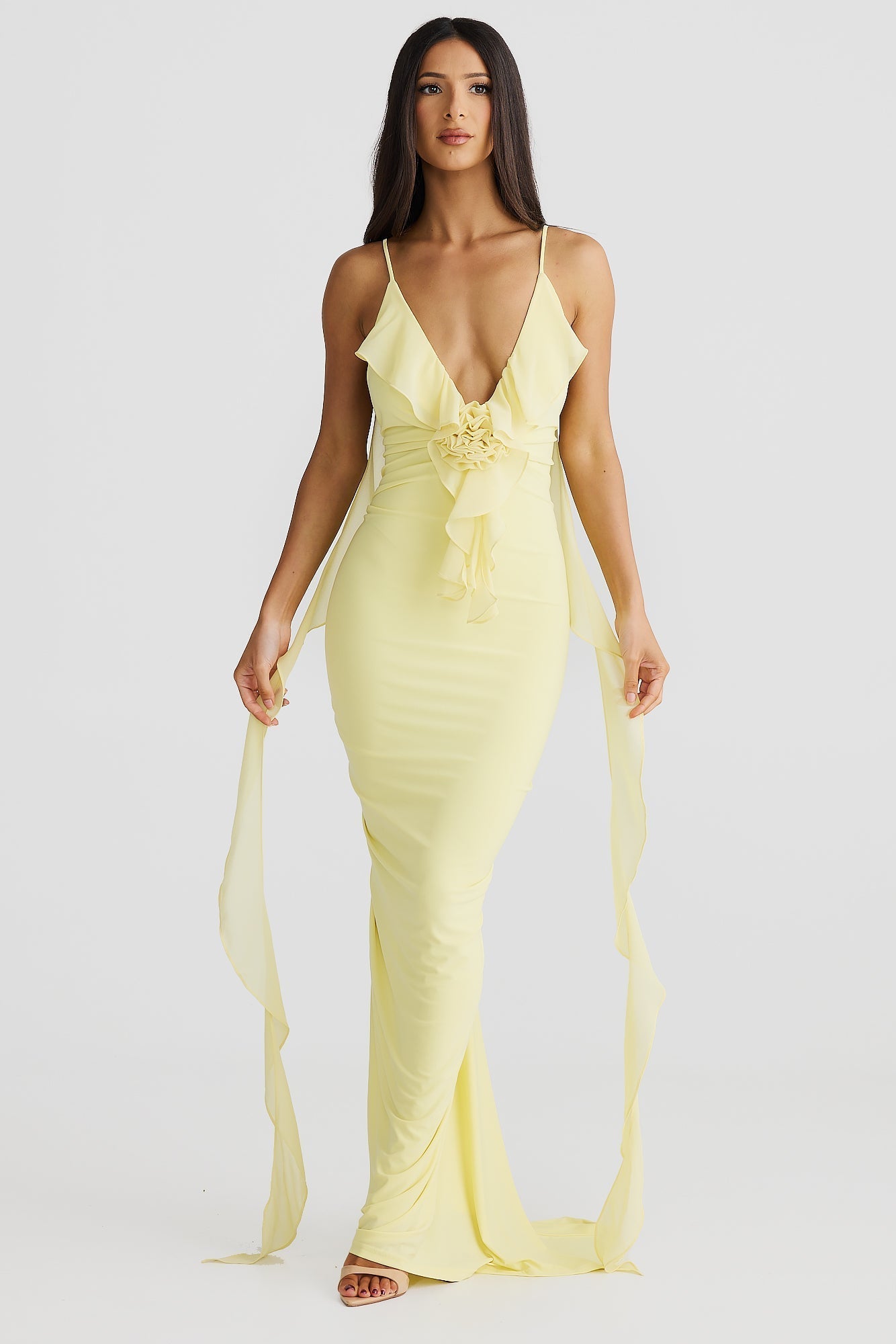 Sienna Ruffle Maxi Dress
