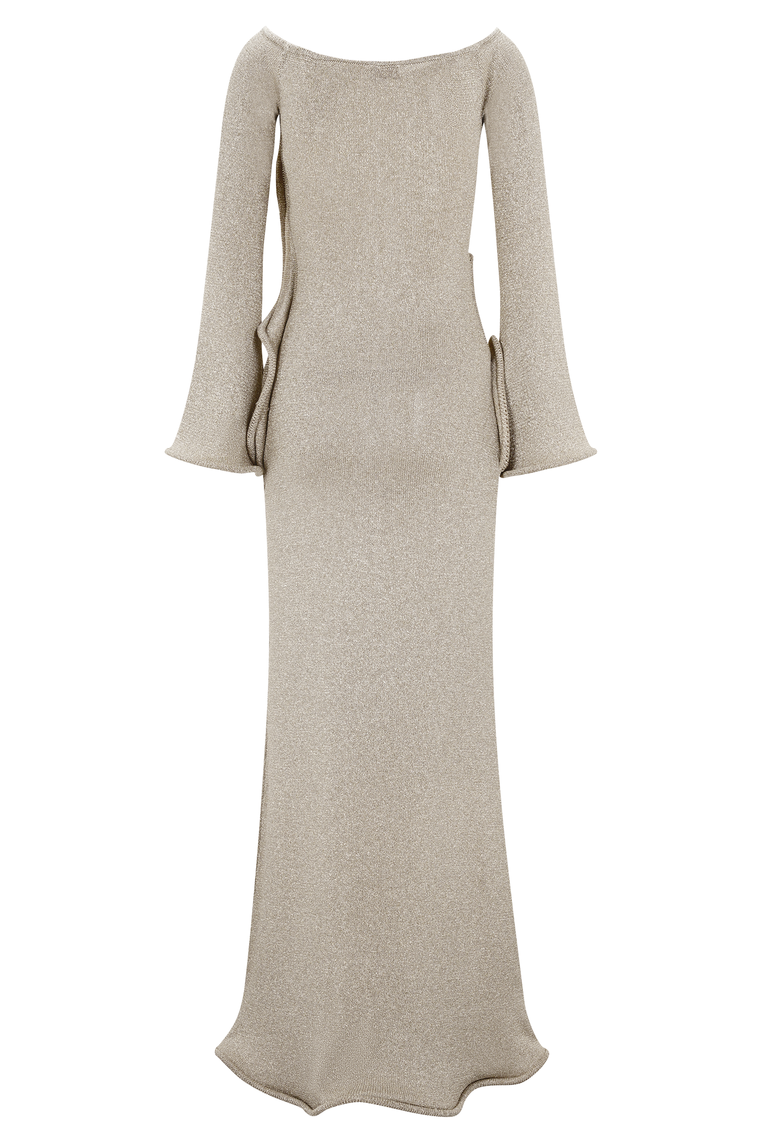 Sandrine Lurex Knit Maxi Dress