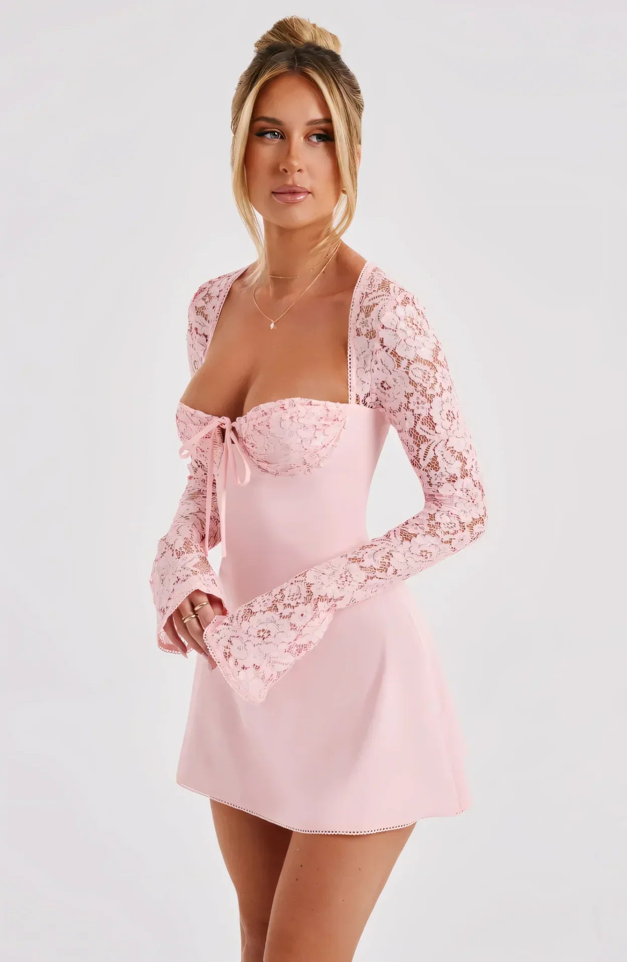 Poppy Elegant Mini Dress