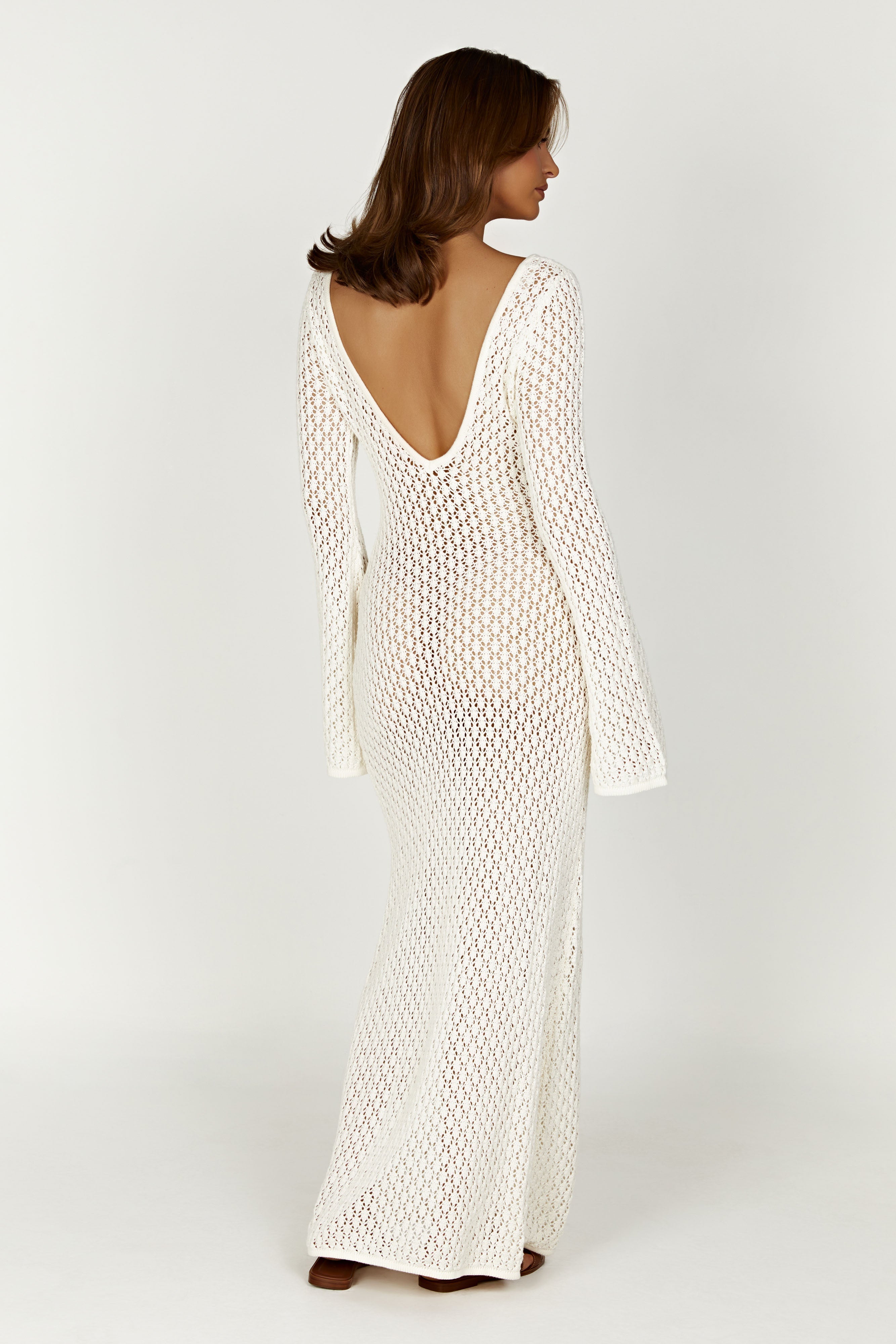 Zinnia Crochet Maxi Dress
