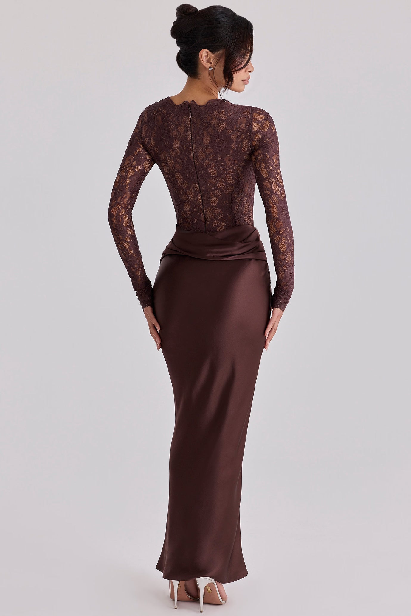 Yasmeen Brown Dress