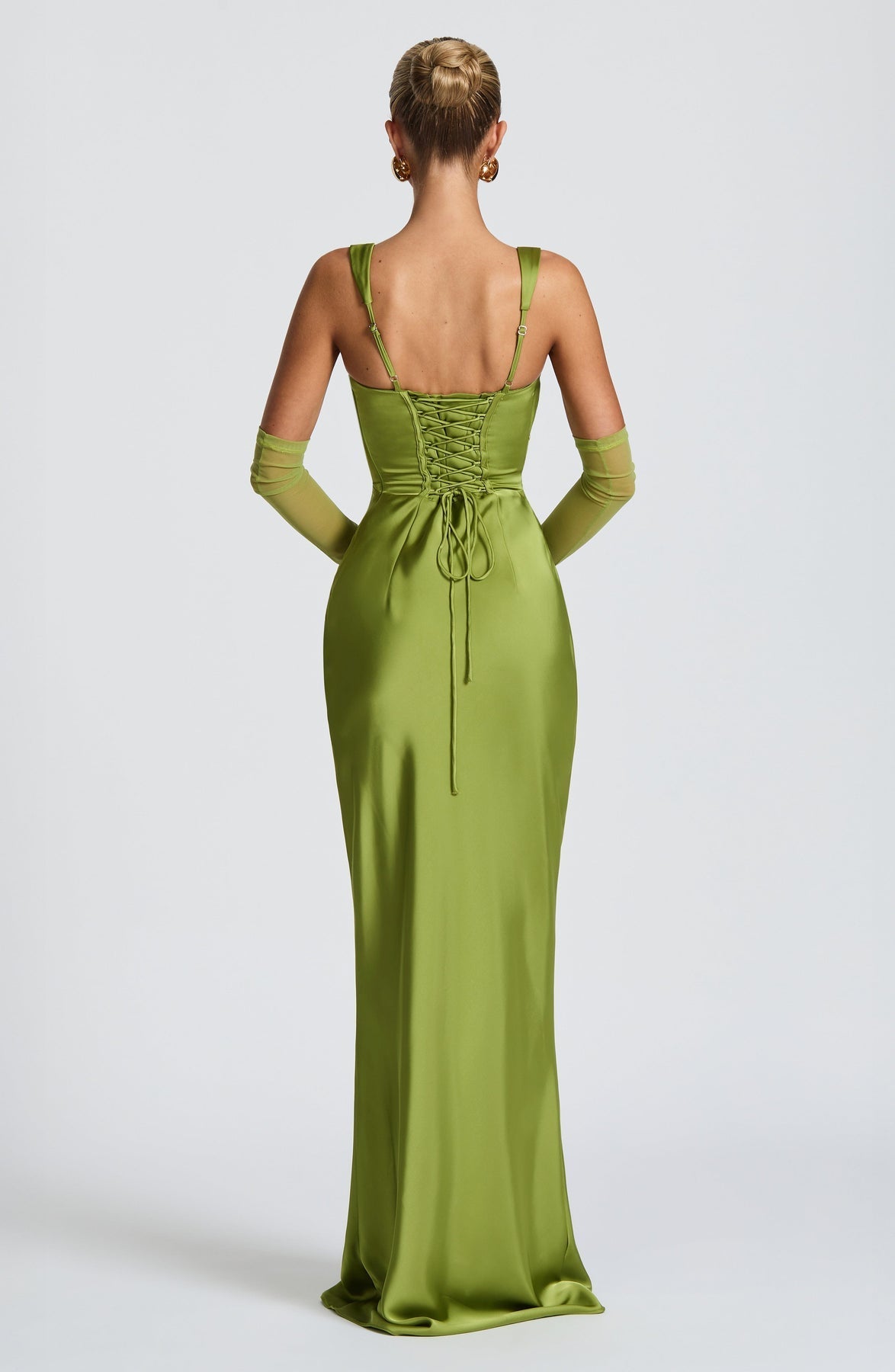 Calanthe Satin Maxi Dress