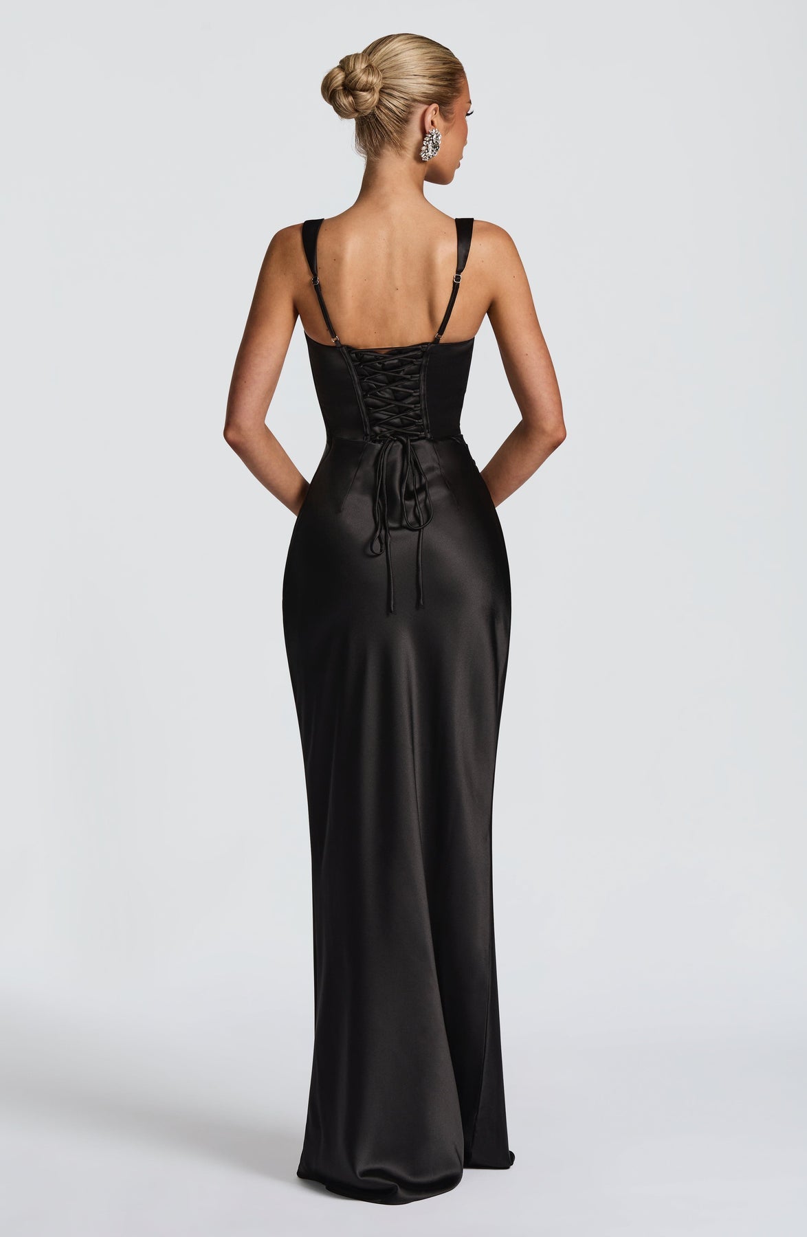 Calanthe Satin Maxi Dress