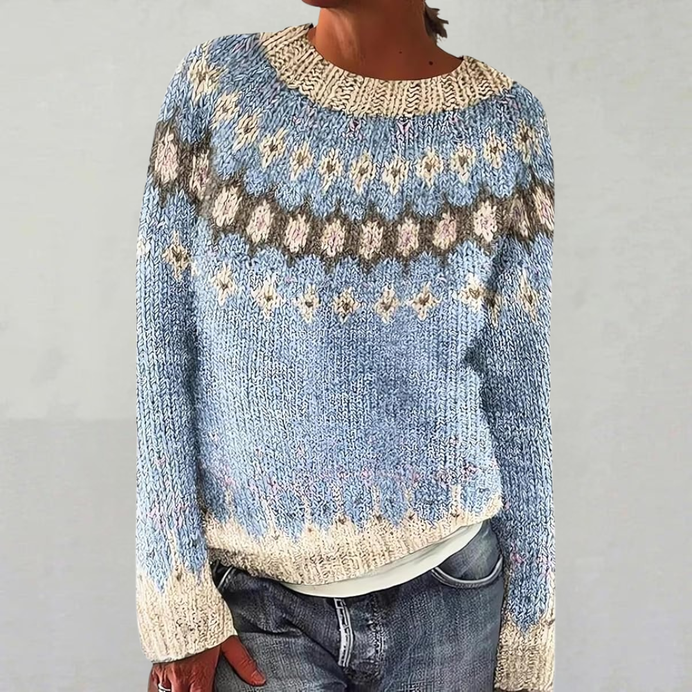 MABEL | Nordic Fair Isle Wool Jumper