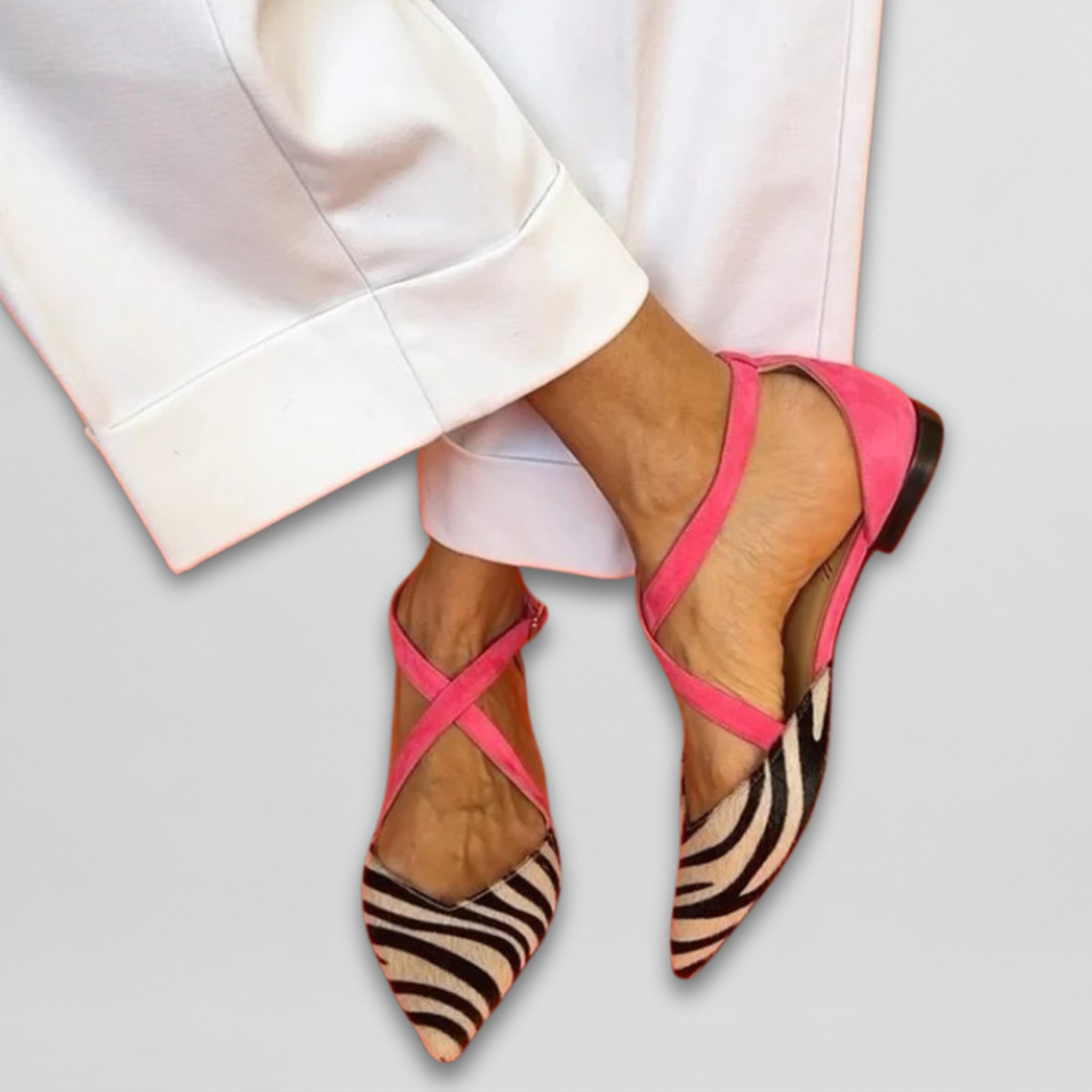 Fern - Ballet Flats with Straps