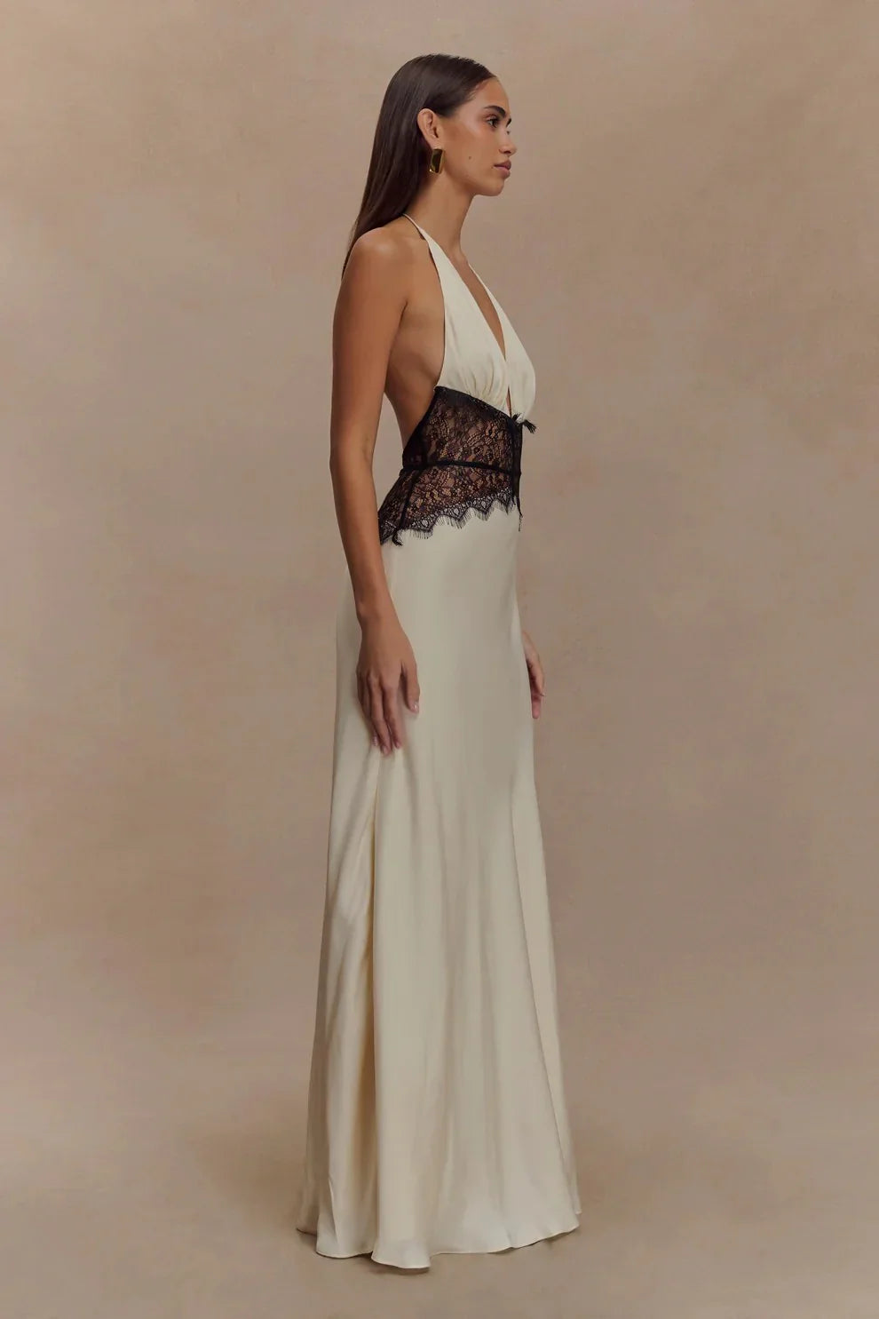 Amara Satin Maxi Dress