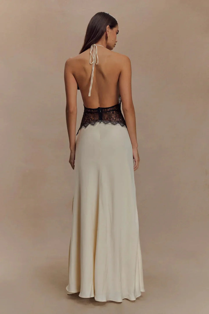 Amara Satin Maxi Dress