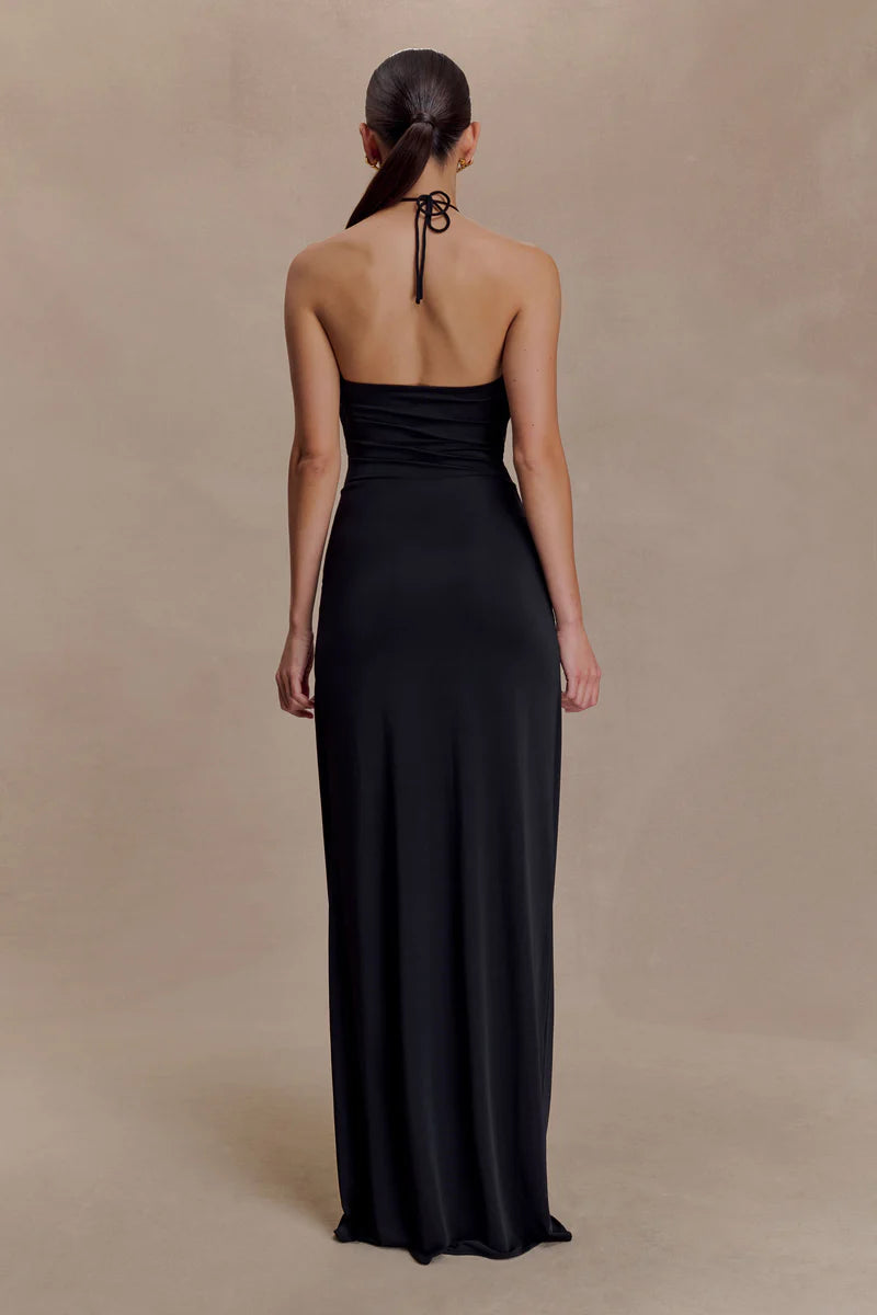 Quincy Halter Maxi Dress