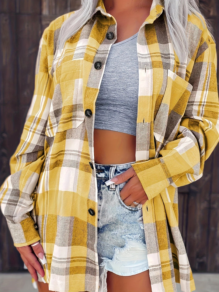 Sunfield Bloom | Women's Long-Sleeve Summer Shirt