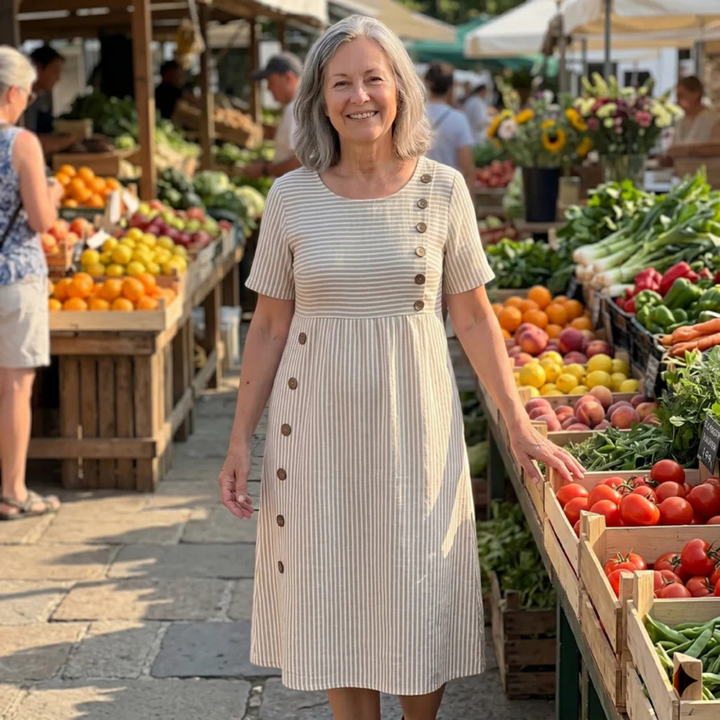 Belle | Striped Summer Dress