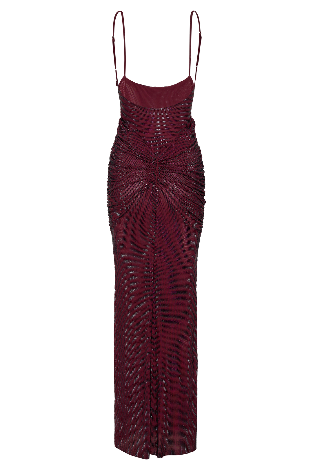 Roisin Satin Diamanté Maxi Dress