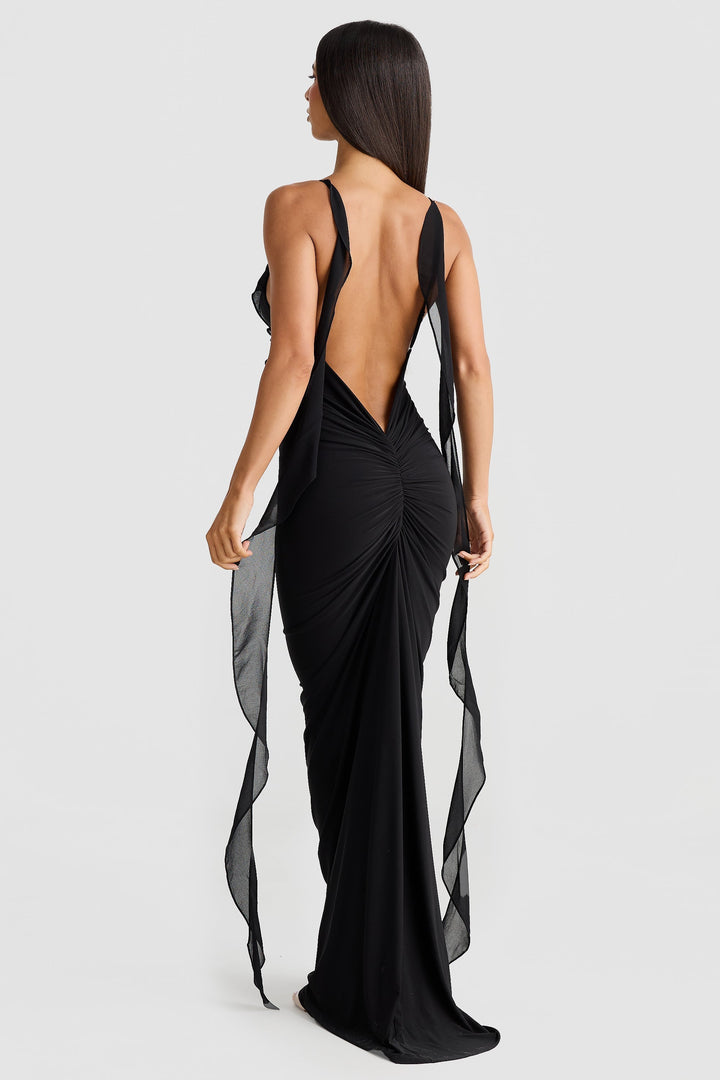 Sienna Ruffle Maxi Dress