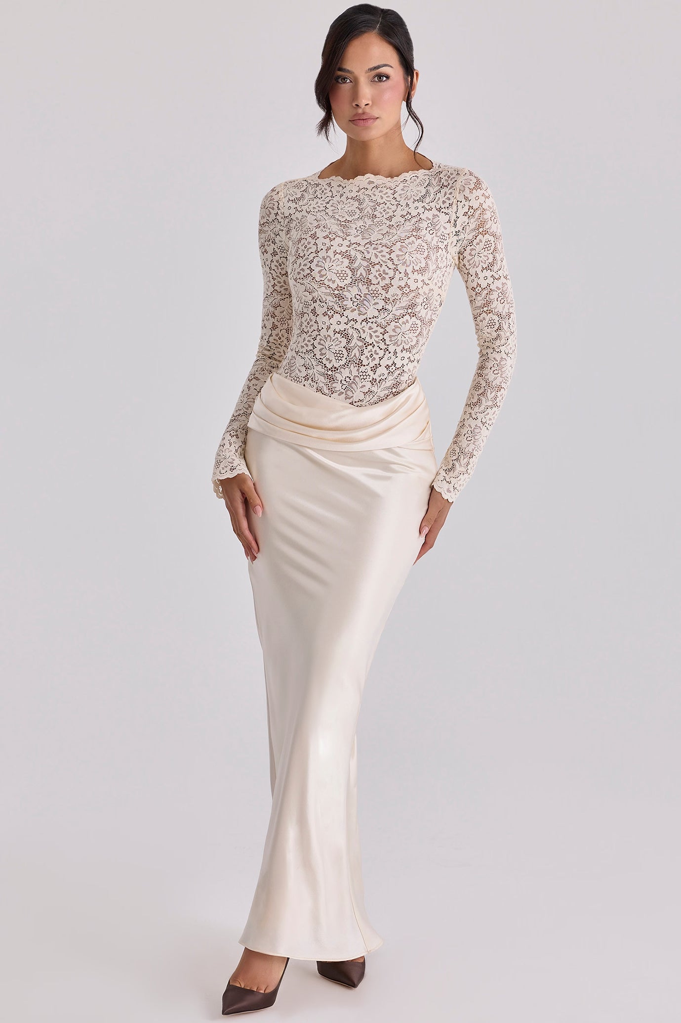 Ellie Vintage Ivory Dress