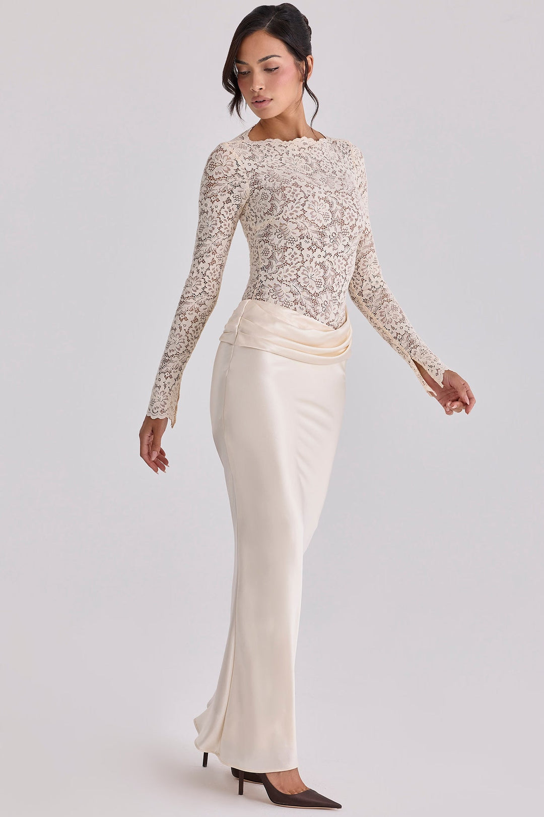 Ellie Vintage Ivory Dress