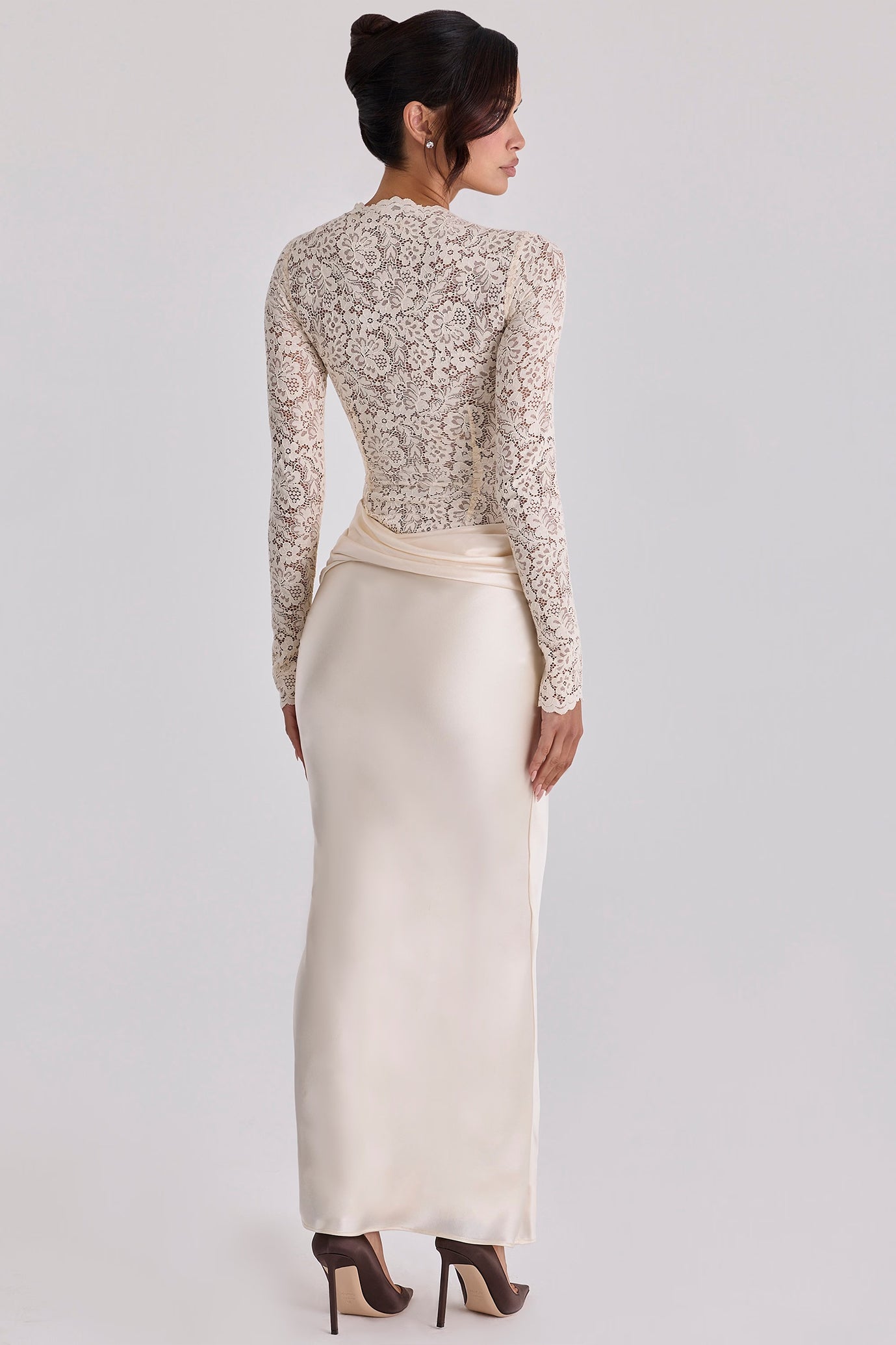 Ellie Vintage Ivory Dress