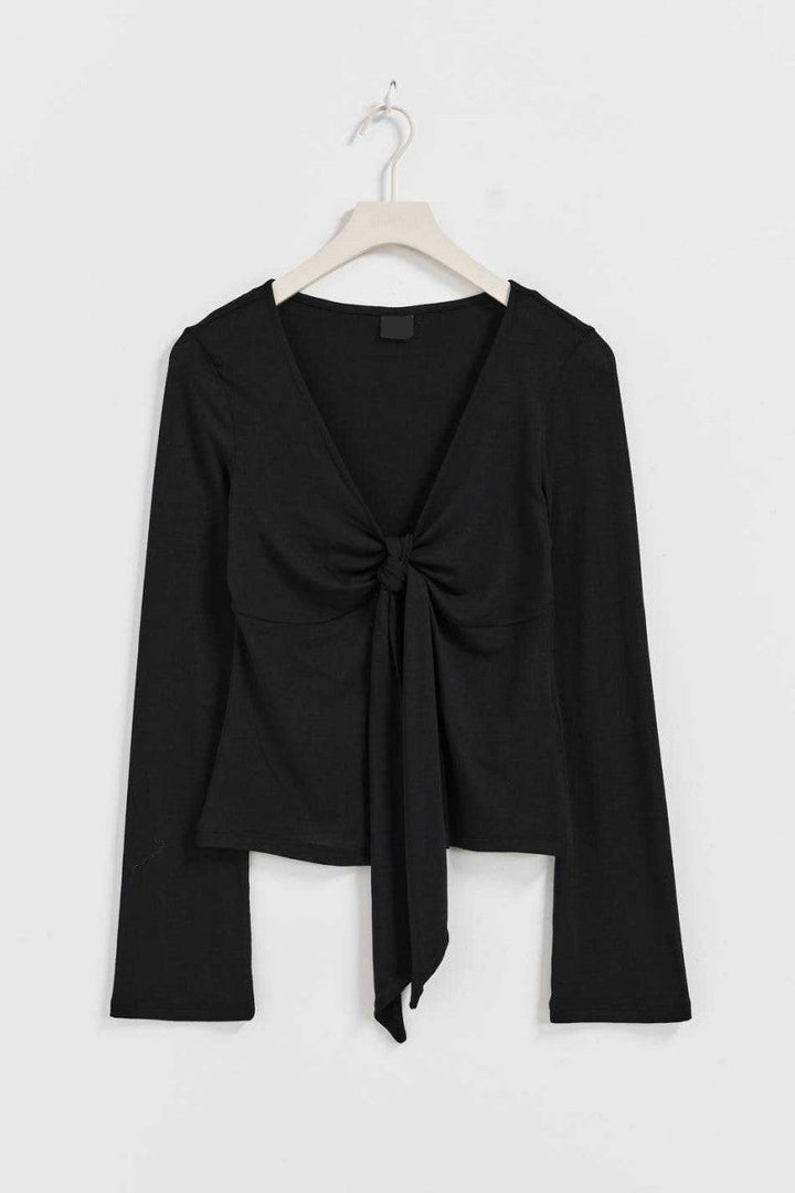 Jessalyn Knot Tie Top
