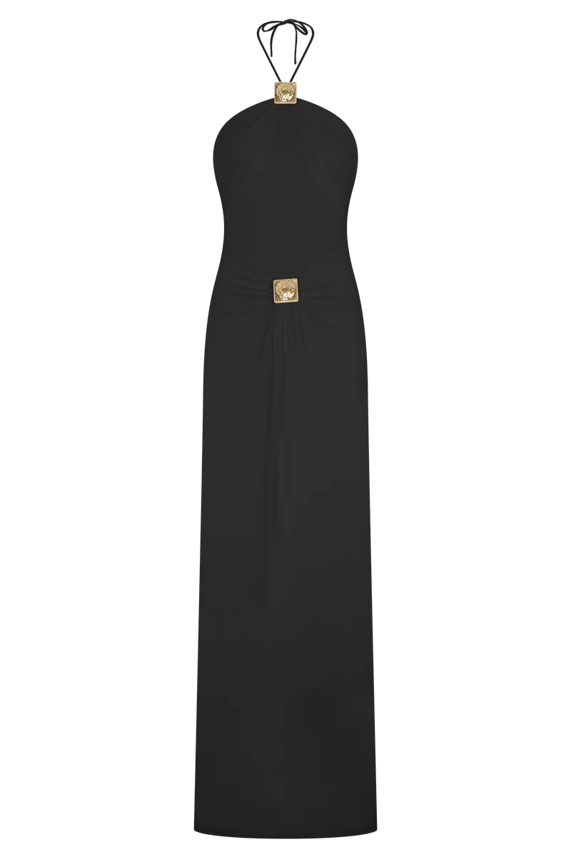 Quincy Halter Maxi Dress