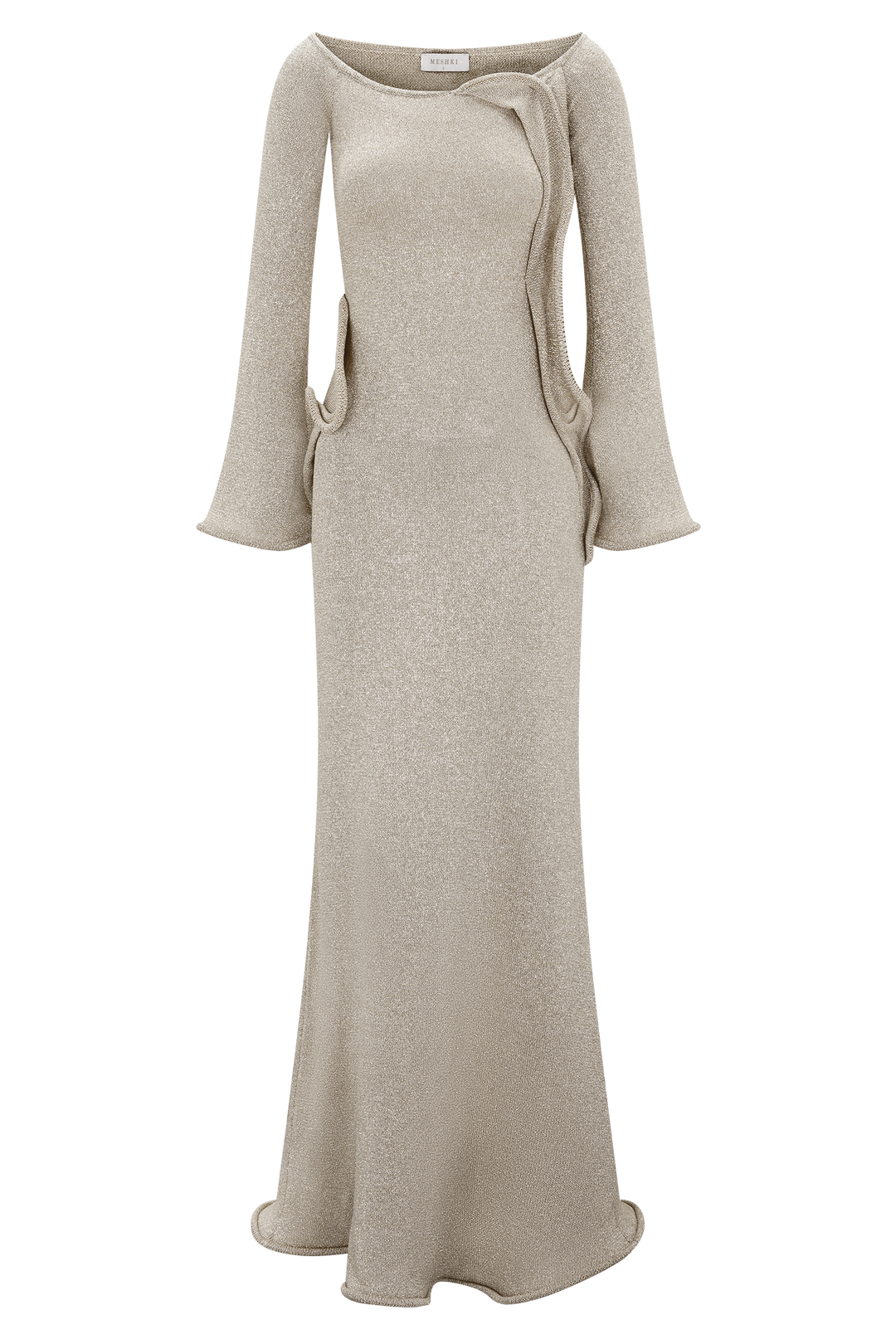 Sandrine Lurex Knit Maxi Dress