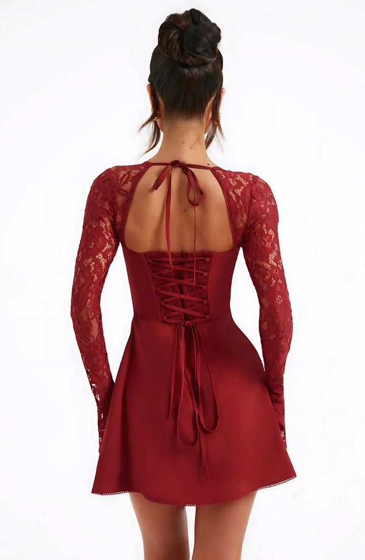 Poppy Elegant Mini Dress