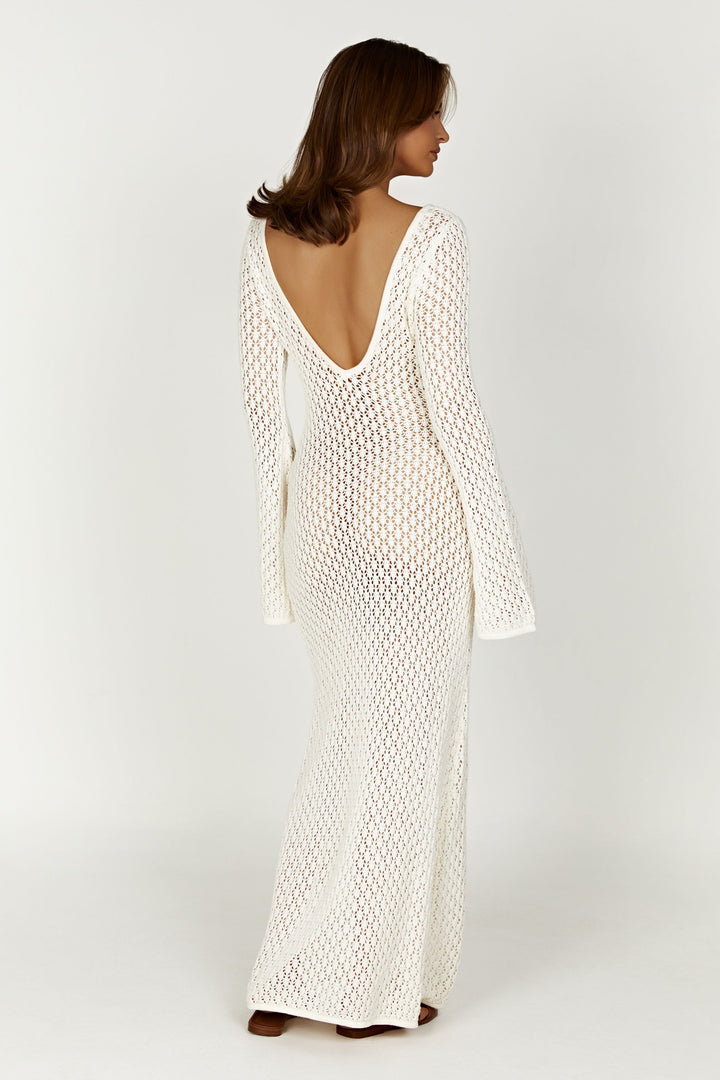 Zinnia Crochet Maxi Dress