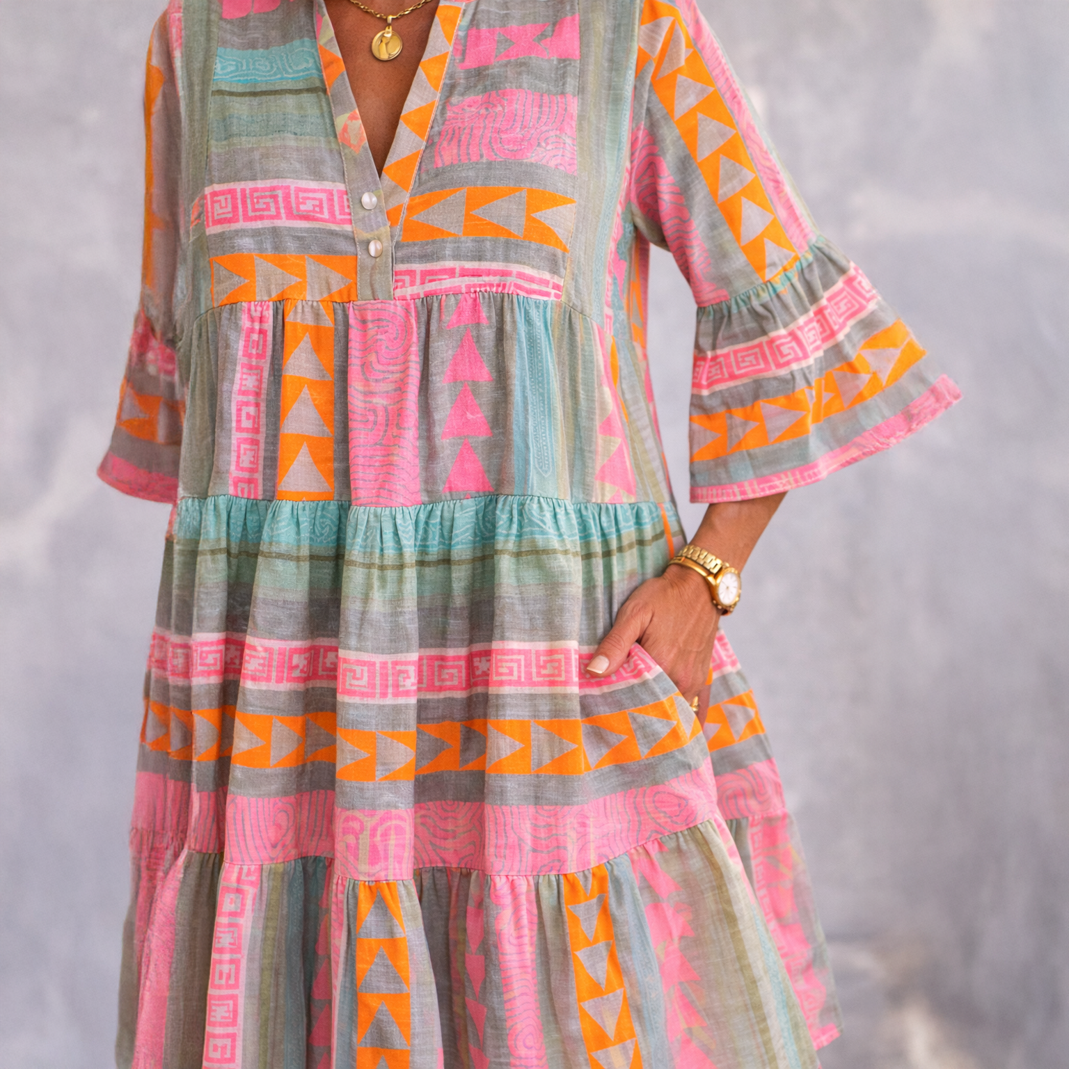 Lucia | Flowing Midi Dress
