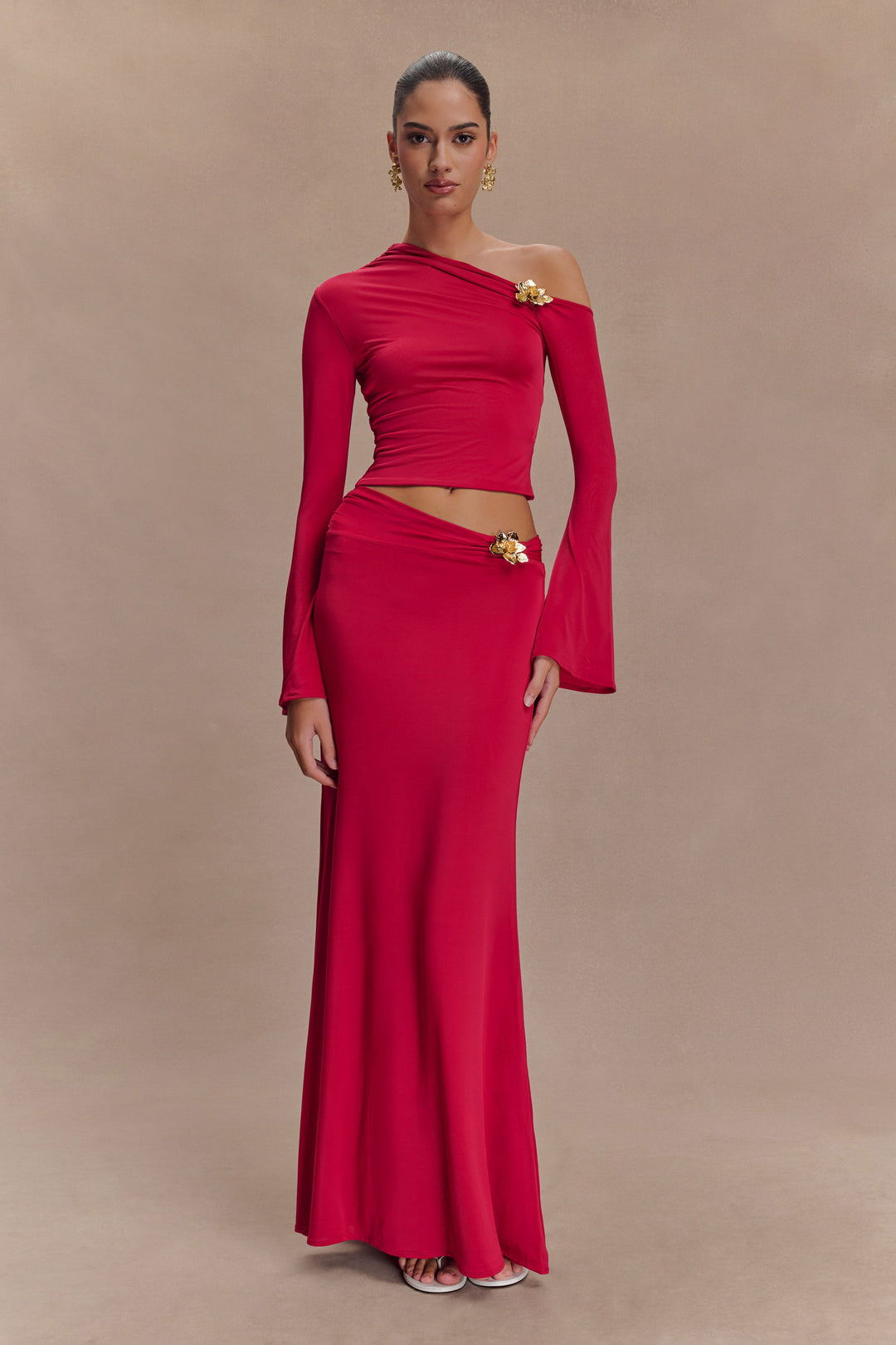 Saphina Floral Two-Piece Set
