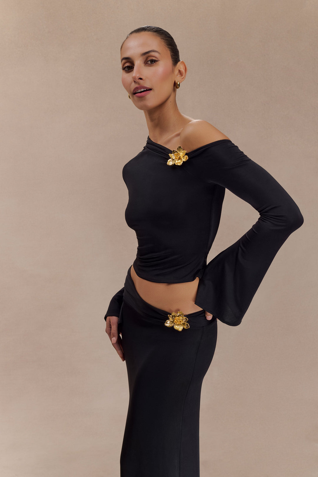 Saphina Floral Two-Piece Set