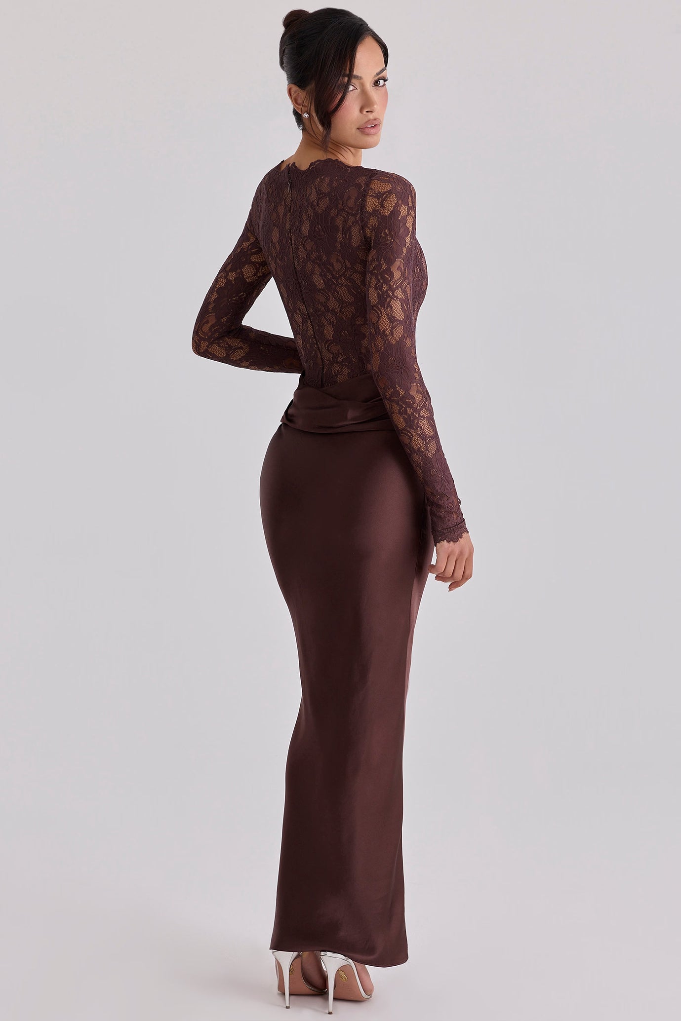 Yasmeen Brown Dress