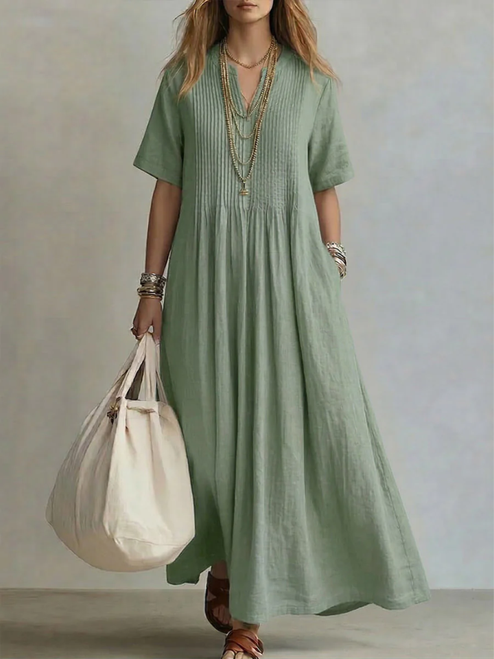 Betsaida – V-Neck Maxi Dress