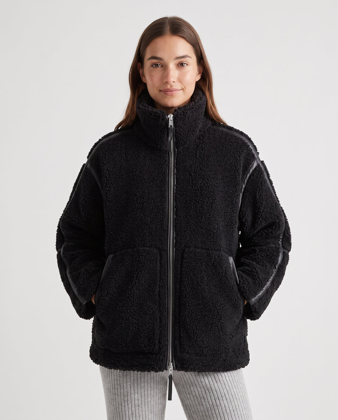 Elodie Oversized Teddy Jacket