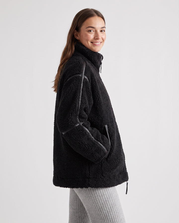 Elodie Oversized Teddy Jacket