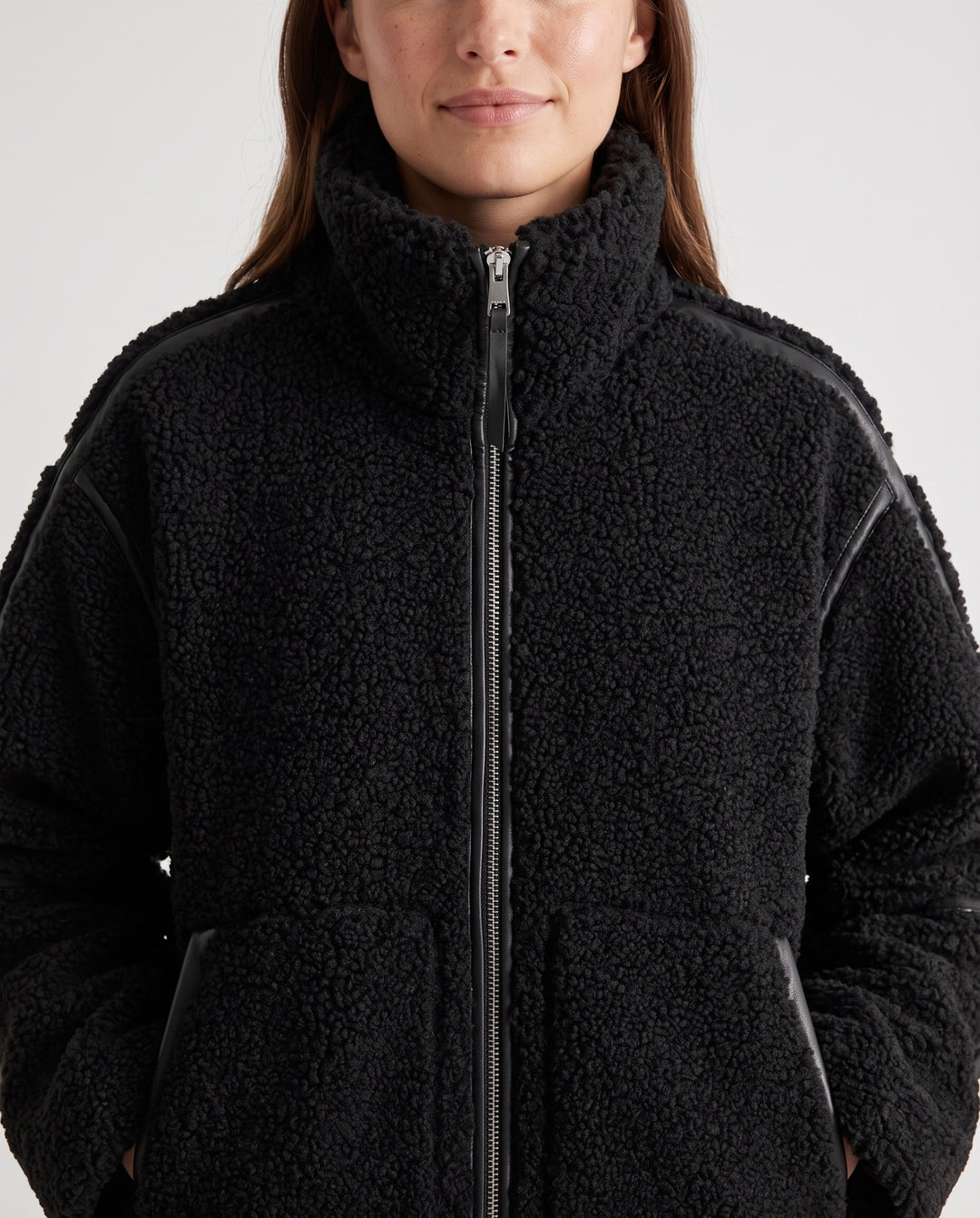 Elodie Oversized Teddy Jacket