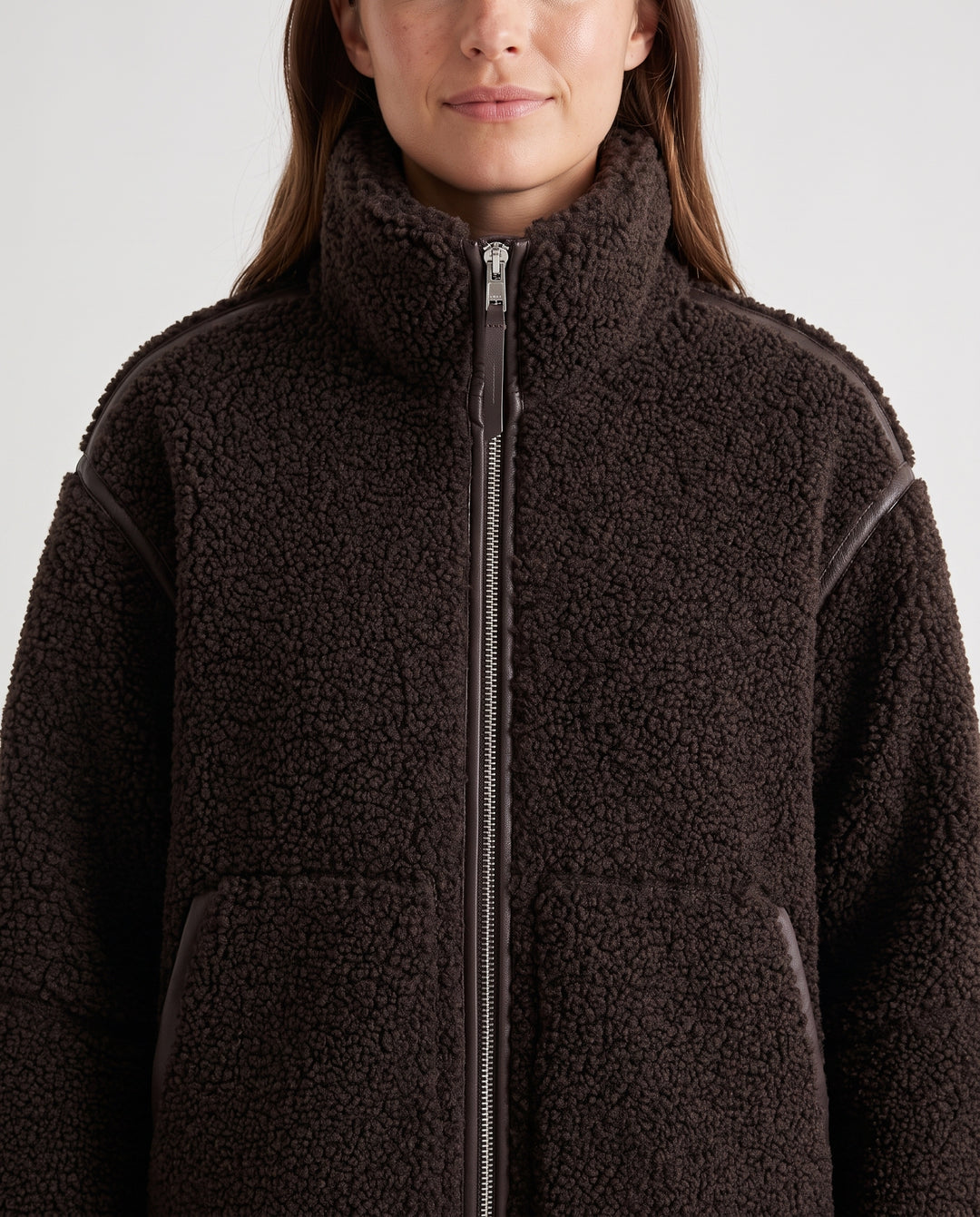 Elodie Oversized Teddy Jacket