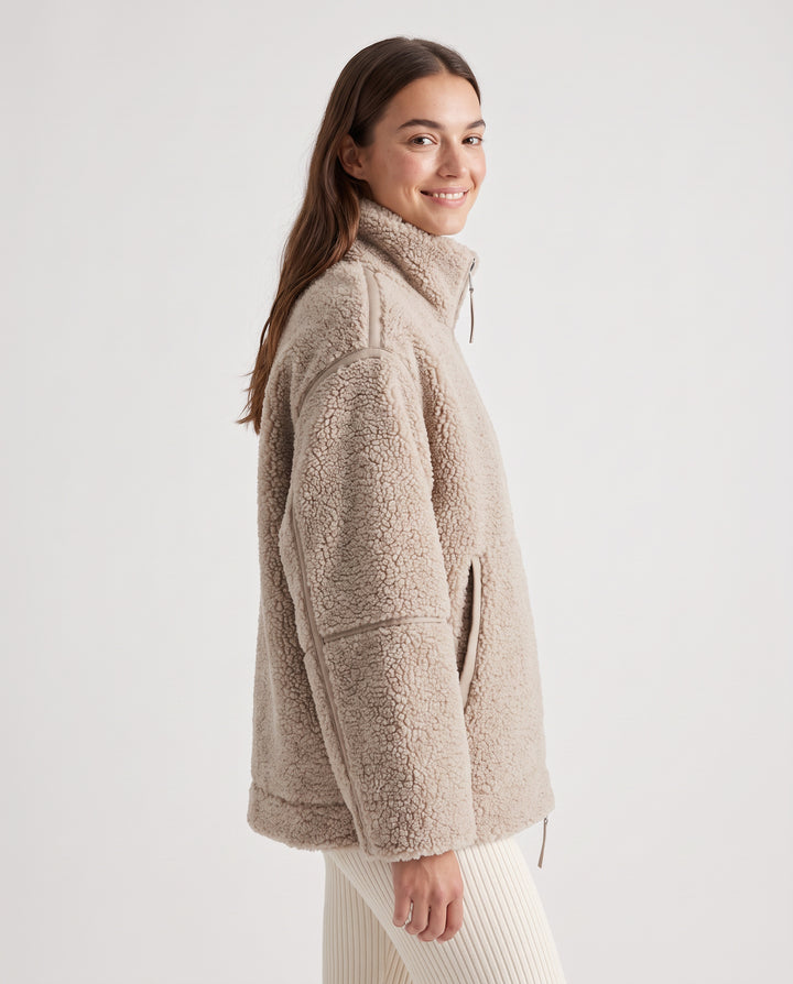 Elodie Oversized Teddy Jacket
