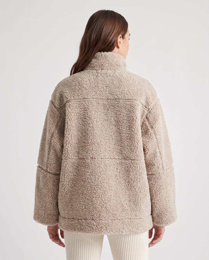 Elodie Oversized Teddy Jacket