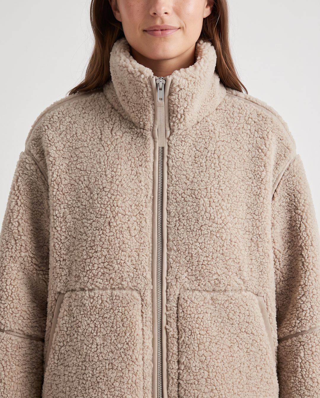 Elodie Oversized Teddy Jacket