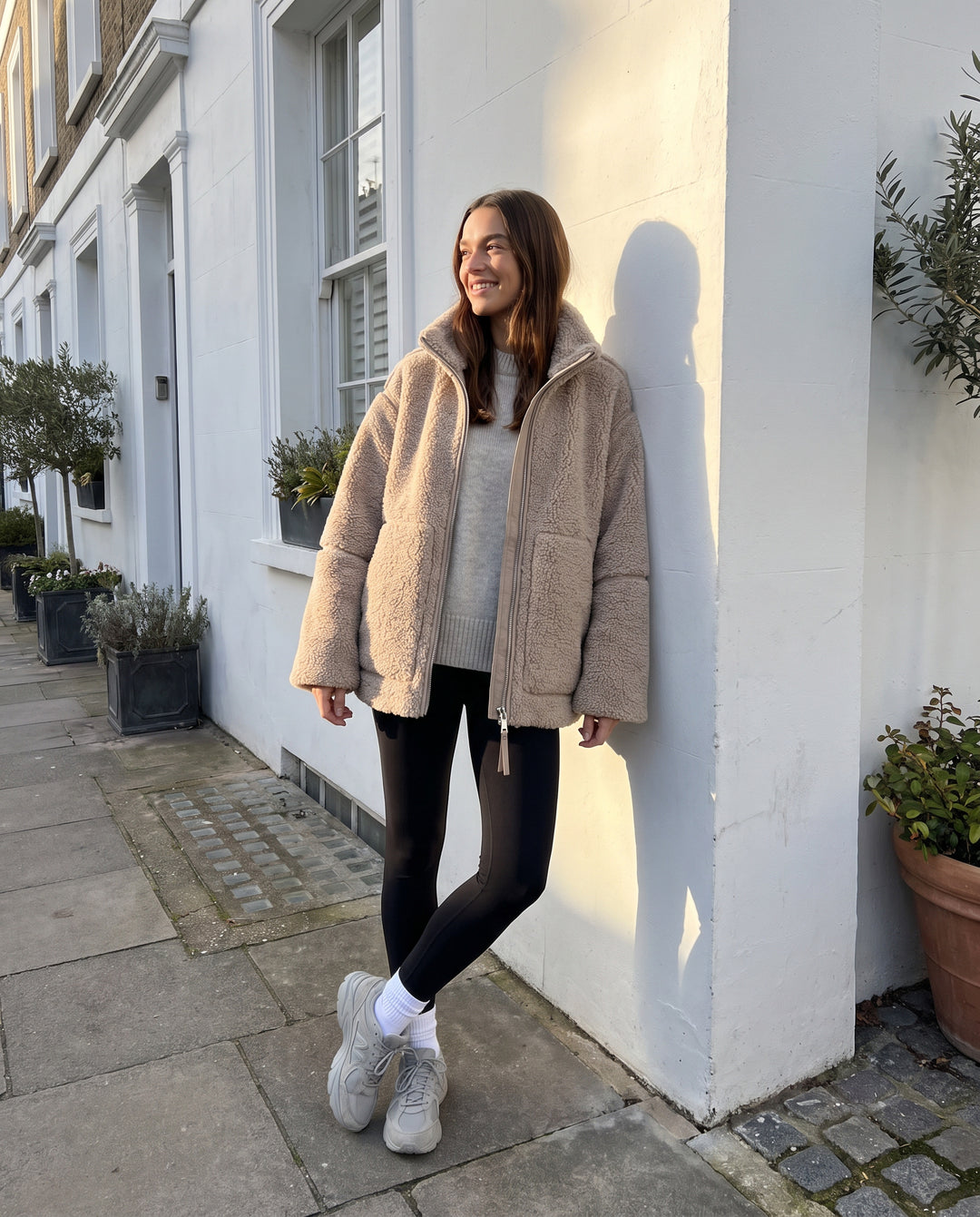 Elodie Oversized Teddy Jacket