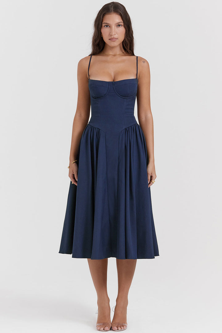 Lory Elegant Midi Dress