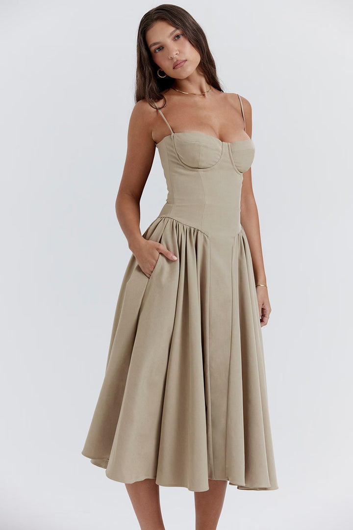 Lory Elegant Midi Dress
